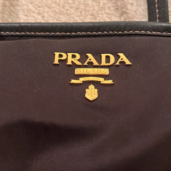 Prada Nylon Tote Bag Eggplant - Picture 2 of 7